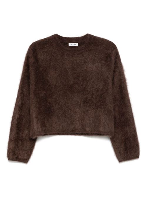 Brushed cashmere sweater SOFT GOAT | FW25SF24084MOCHA